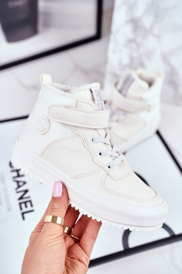 Calçado esportivo infantil aquecido Big Star GG374041 cor branca