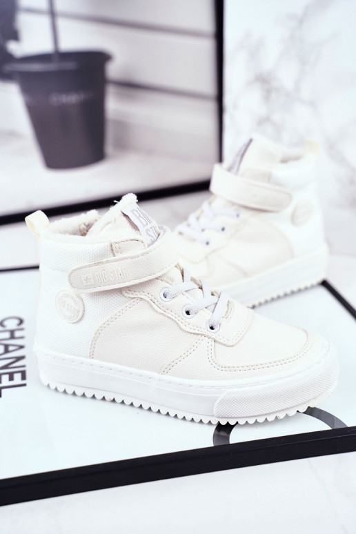 Calçado esportivo infantil aquecido Big Star GG374041 cor branca