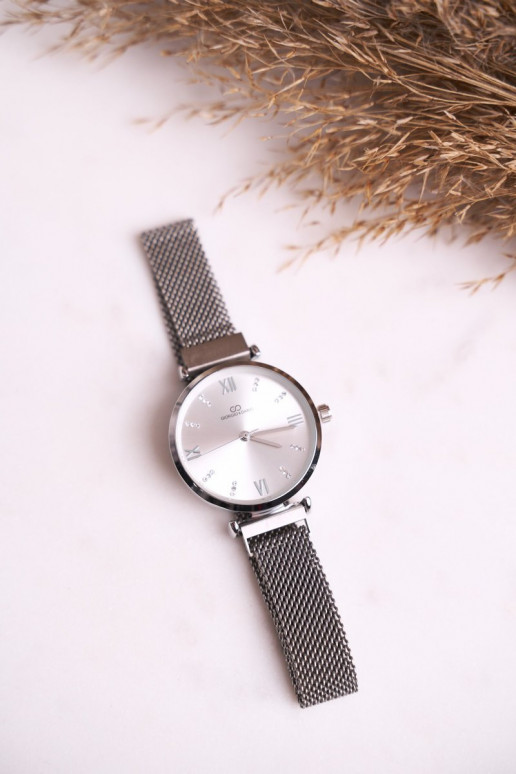 Relógio clássico feminino Giorgio&Dario cor prata Daniela Relógio clássico feminino Giorgio&Dario cor prata Daniela