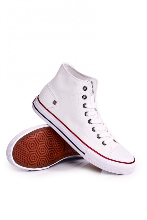 para homens sapatos de lazer modelo clássico com sola BIG STAR DD174251 cor branca