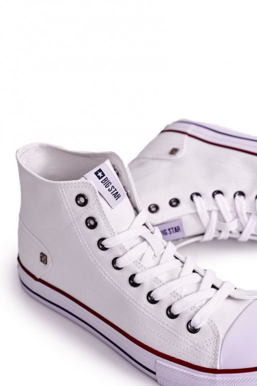 para homens sapatos de lazer modelo clássico com sola BIG STAR DD174251 cor branca