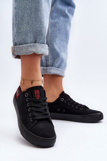 Sapatos femininos BIG STAR HH274133 pretos