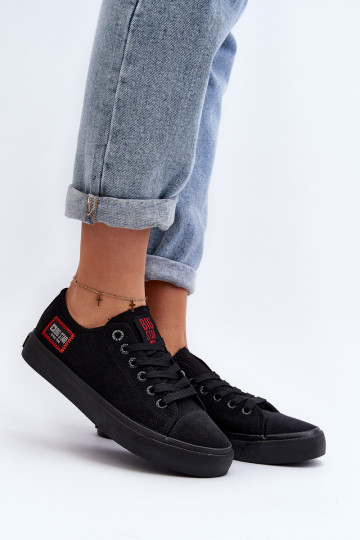 Sapatos femininos BIG STAR HH274133 pretos 2