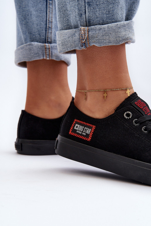Sapatos femininos BIG STAR HH274133 pretos