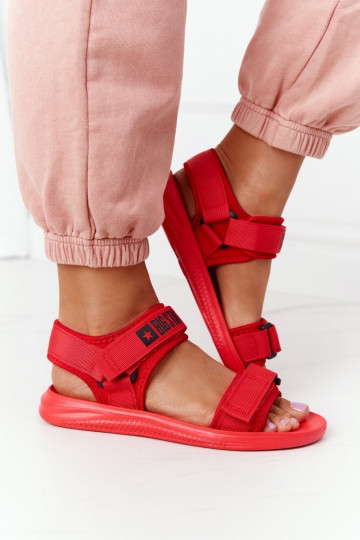 Sandálias esportivas Big Star HH274A027 vermelho