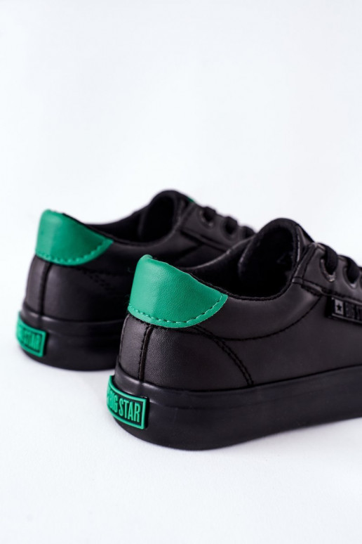 Tênis infantil BIG STAR DD374147 cor preta Tênis infantil BIG STAR DD374147 cor preta