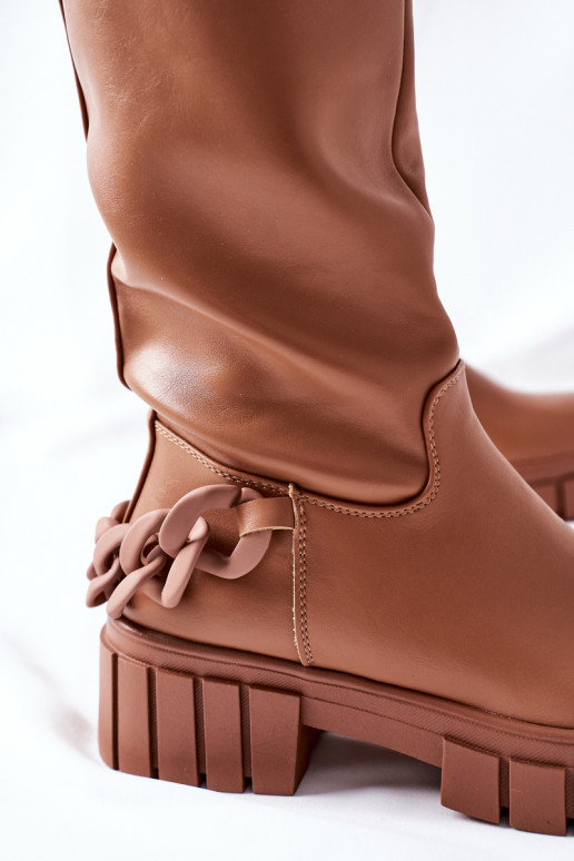 botins marrons com correntes Teardown botins marrons com correntes Teardown