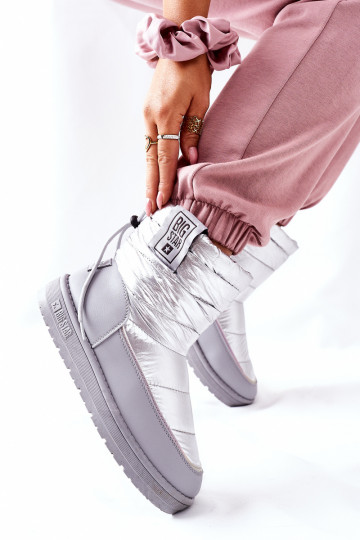 botas de neve Big Star II274118 cor prata 2