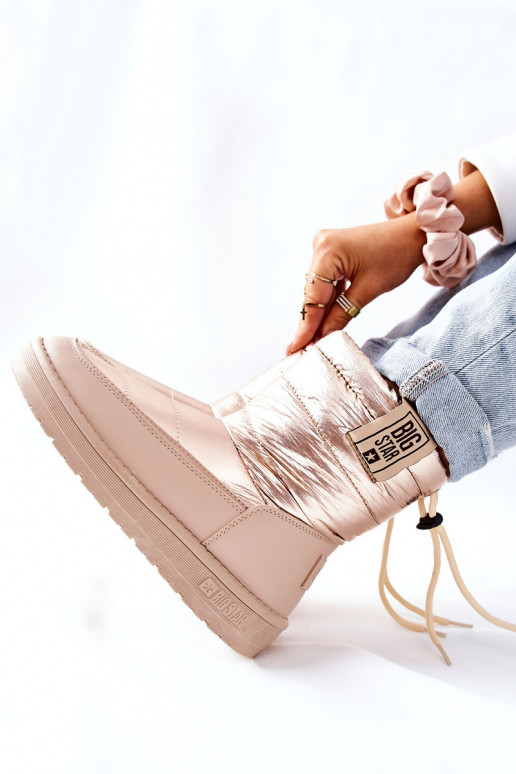 botas de neve Big Star II274121 bege botas de neve Big Star II274121 bege