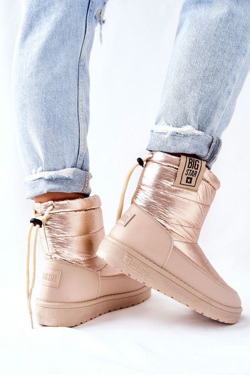 botas de neve Big Star II274121 bege botas de neve Big Star II274121 bege