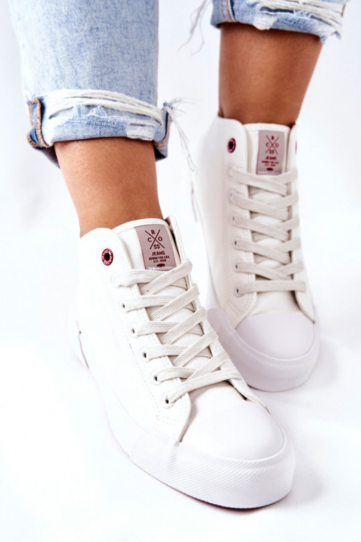 sapatos casuais com sola Cross Jeans II2R4033C cor branca