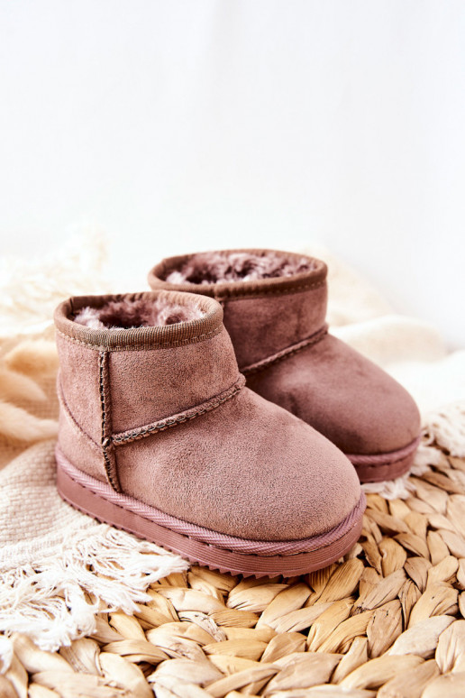 Botas quentes de inverno para crianças Ciemny marfim Gooby Botas quentes de inverno para crianças Ciemny marfim Gooby