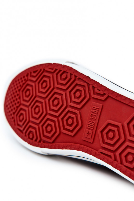 Calçado de lazer masculino BIG STAR JJ174069 cor branca