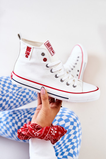 sapatos de lazer com sola Big Star JJ274127 cor branca 2