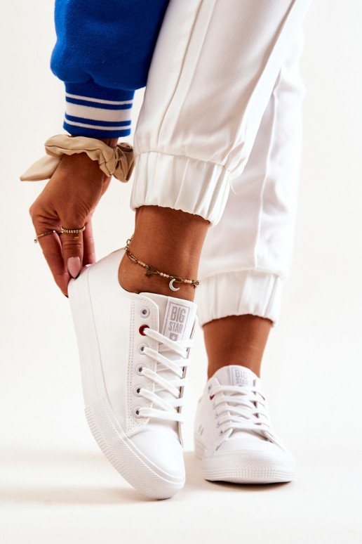 Tênis Big Star JJ274001 cor branca Tênis Big Star JJ274001 cor branca