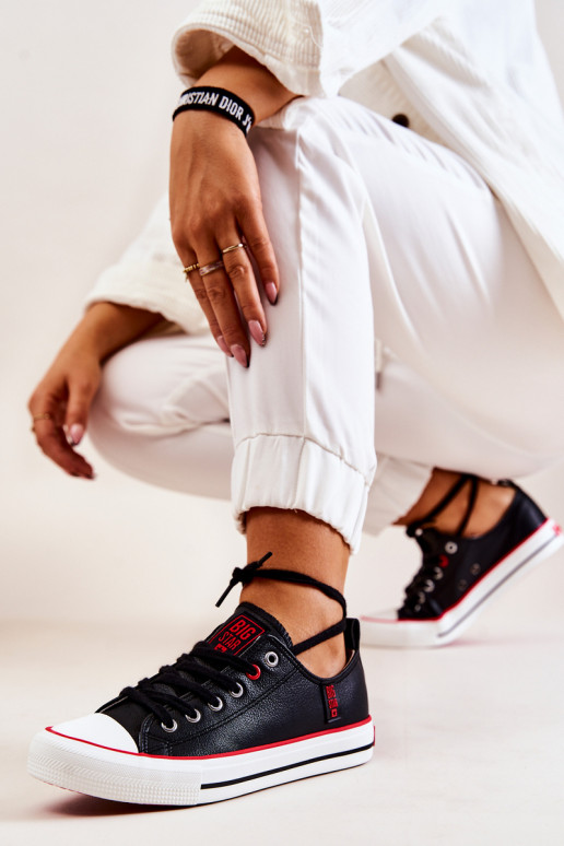 sapatos casuais BIG STAR JJ274129 preto