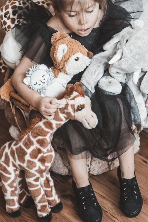 sapatos de lazer com elementos vazados Big Star JJ374133 cor preta