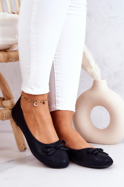 Bailarinas modelo clássico preto cor Fimme Bailarinas modelo clássico preto cor Fimme