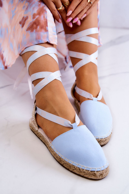 Alpercatas com cordões Big Star JJ274863 azul Alpercatas com cordões Big Star JJ274863 azul