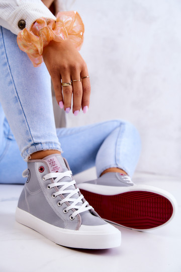 Sapatos casuais com sola Cross Jeans JJ2R4057C cor cinza