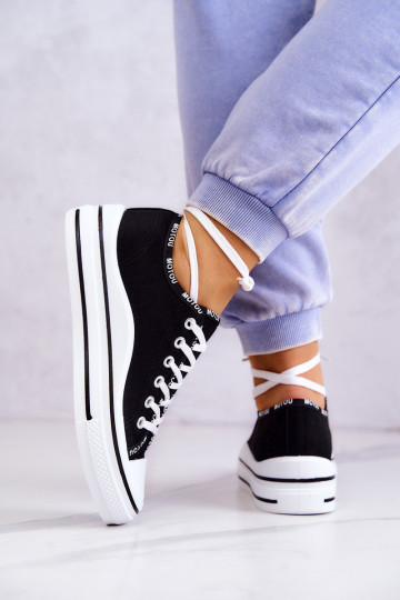 com alças Calçado desportivo cor preta Menifee 2