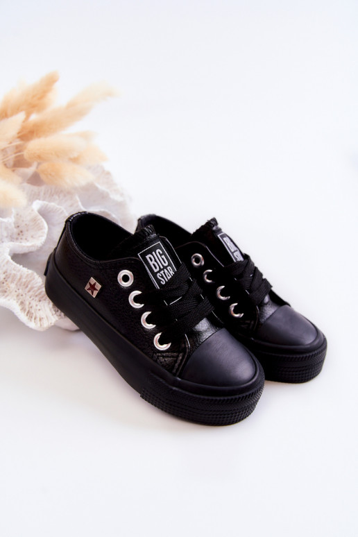 Calçado infantil de lazer BIG STAR JJ374311 preto Calçado infantil de lazer BIG STAR JJ374311 preto