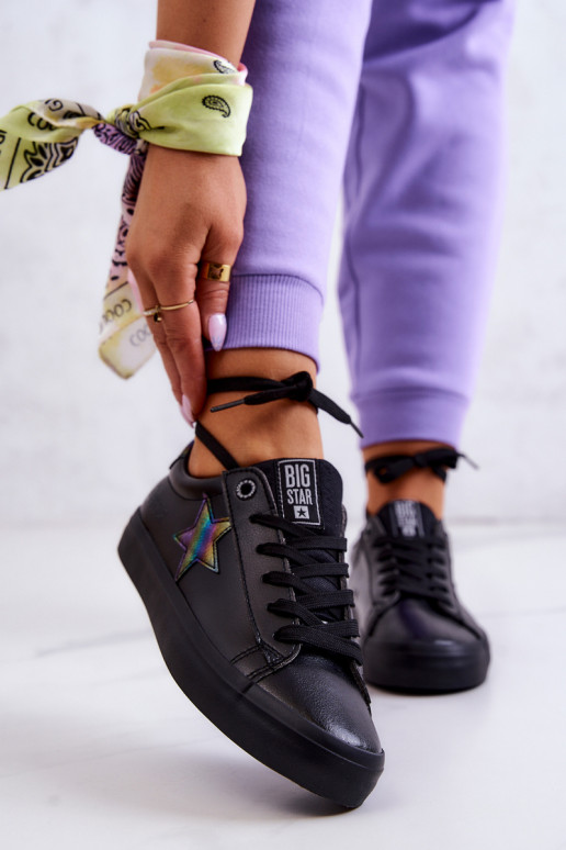 Tênis Big Star JJ274243 preto Tênis Big Star JJ274243 preto
