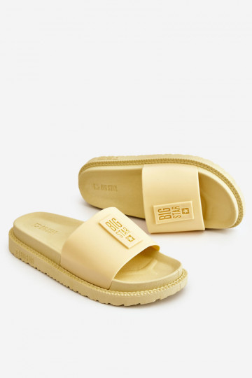 Chinelos Big Star JJ274A305 amarelo