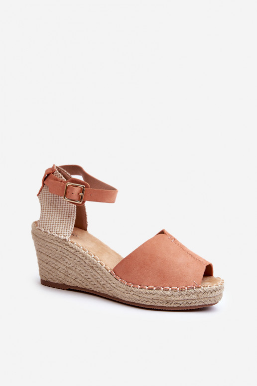 Sandálias plataforma em rosa claro Dellia Sandálias plataforma em rosa claro Dellia