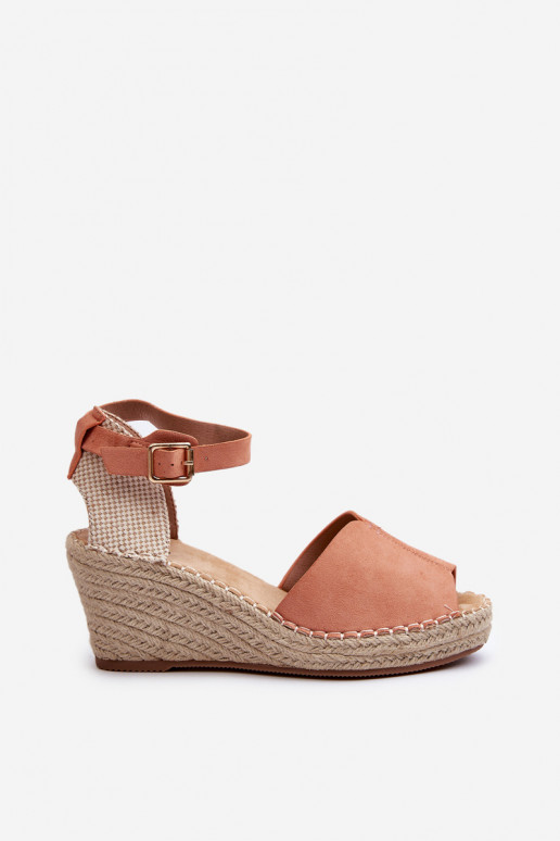 Sandálias plataforma em rosa claro Dellia Sandálias plataforma em rosa claro Dellia