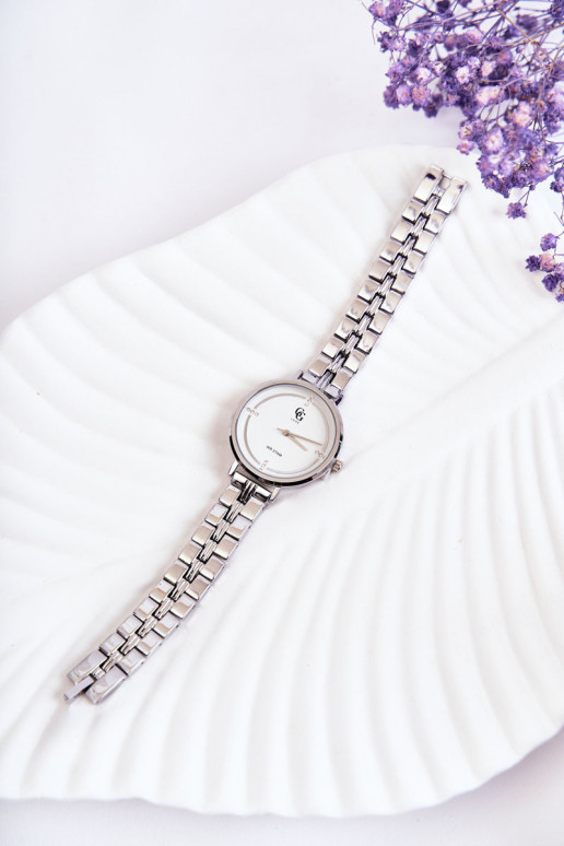 Relógio feminino GG Luxe cor prata Relógio feminino GG Luxe cor prata