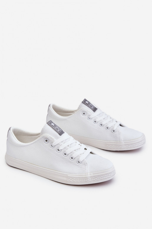 Sapatos casuais de modelo clássico na cor branca Eleya
