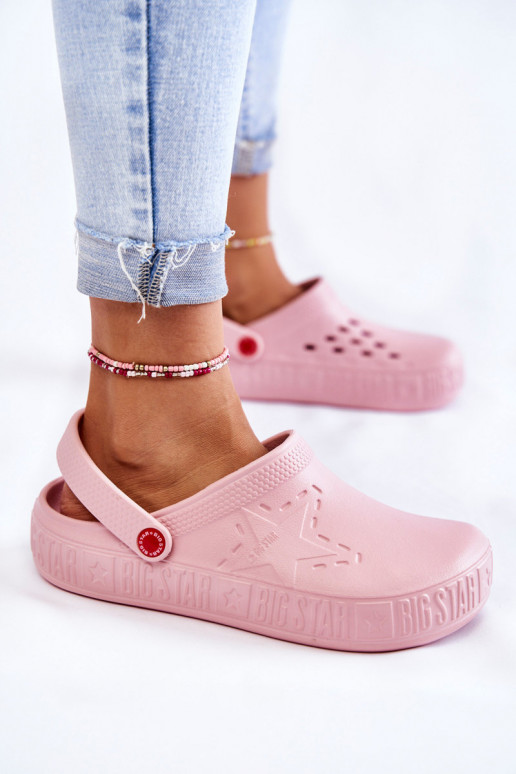 Chinelos leves Big Star II275008 rosa Chinelos leves Big Star II275008 rosa