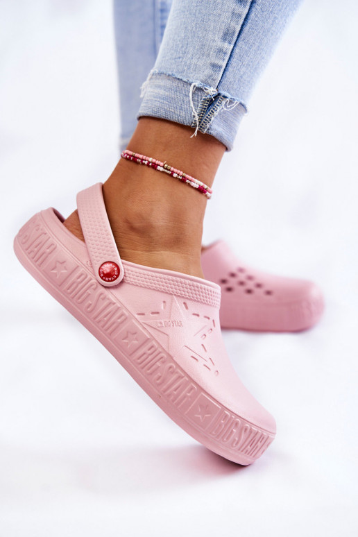 Chinelos leves Big Star II275008 rosa Chinelos leves Big Star II275008 rosa