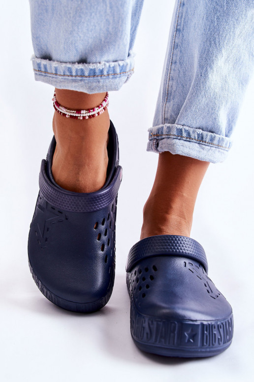 Chinelos leves Big Star II275002 azul escuro