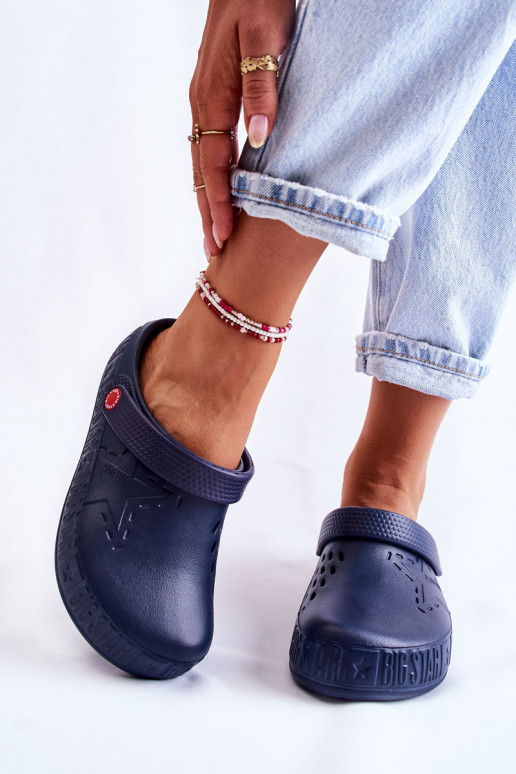 Chinelos leves Big Star II275002 azul escuro