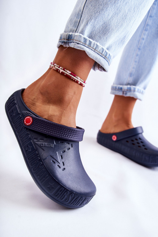 Chinelos leves Big Star II275002 azul escuro