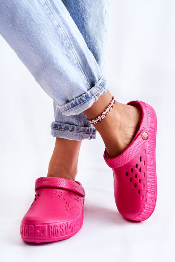 Chinelos leves Big Star II275007 rosa 2