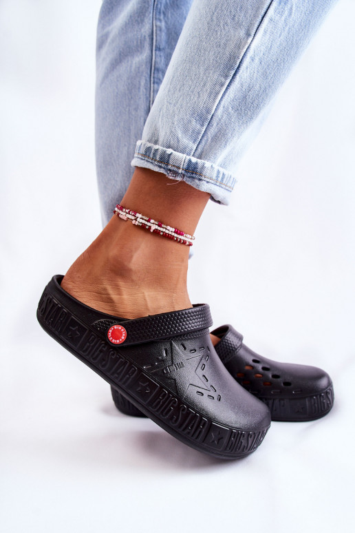 Chinelos leves Big Star II275001 cor preta Chinelos leves Big Star II275001 cor preta