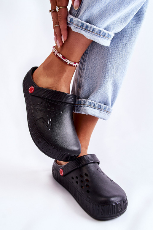 Chinelos leves Big Star II275001 cor preta Chinelos leves Big Star II275001 cor preta