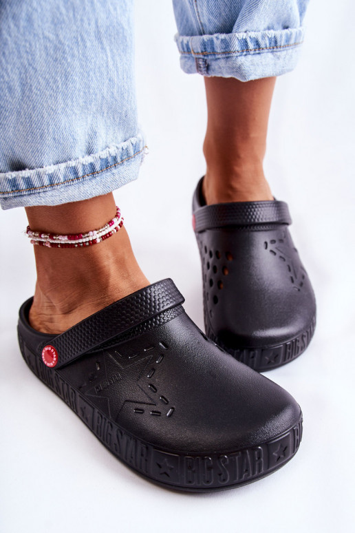 Chinelos leves Big Star II275001 cor preta Chinelos leves Big Star II275001 cor preta