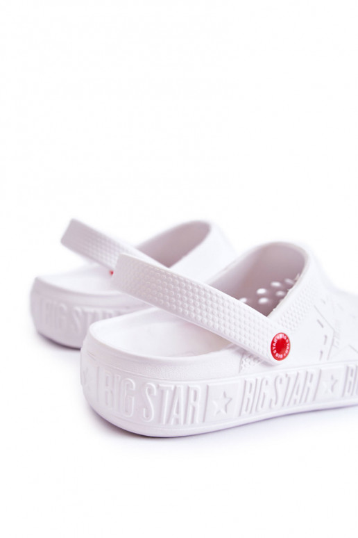 Chinelos leves Big Star II175003 cor branca Chinelos leves Big Star II175003 cor branca