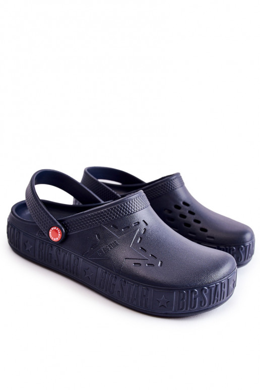 Chinelos leves Big Star II175002 azul escuro Chinelos leves Big Star II175002 azul escuro