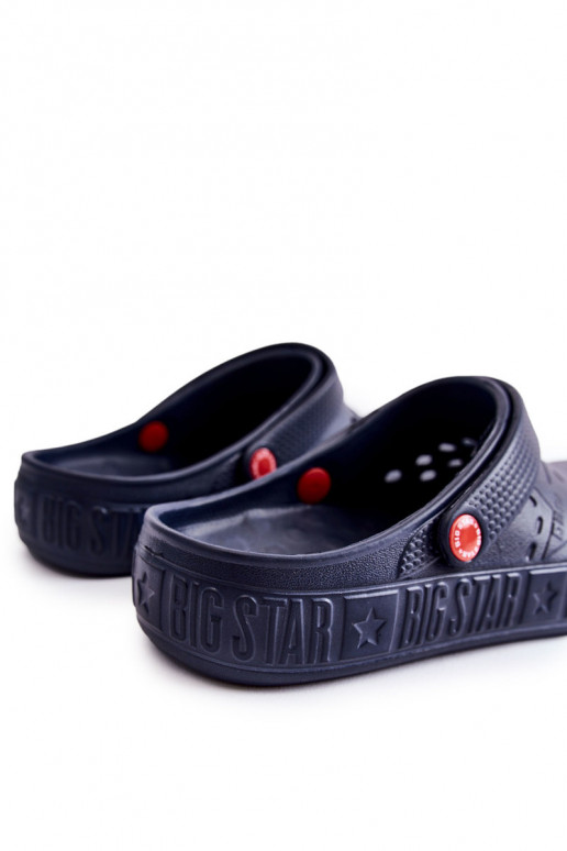 Chinelos leves Big Star II175002 azul escuro Chinelos leves Big Star II175002 azul escuro