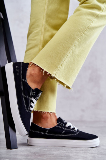 Tênis de tecido i Big Star KK274019 preto