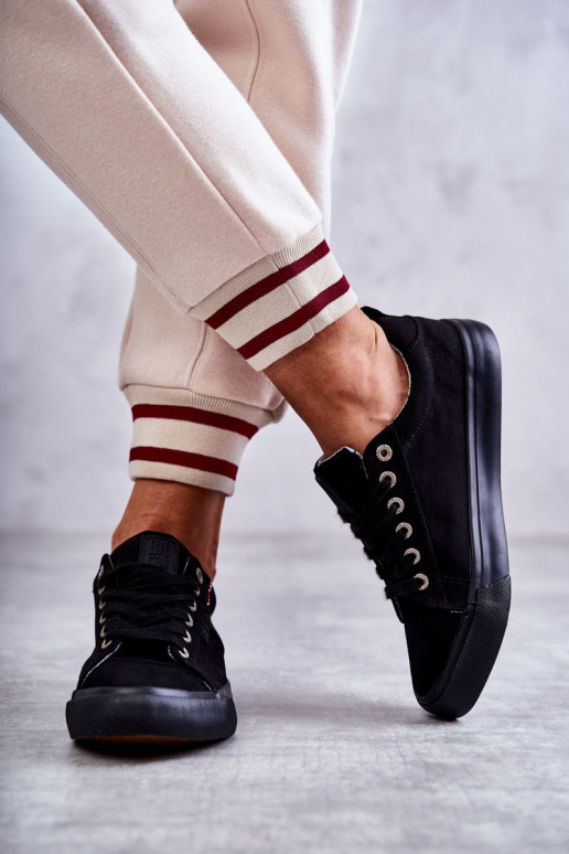 sapatos casuais Big Star KK274004 preto sapatos casuais Big Star KK274004 preto