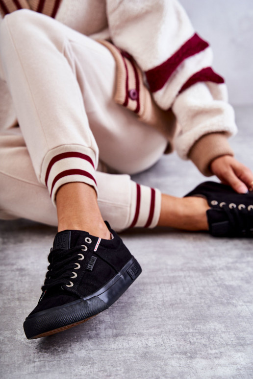 sapatos casuais Big Star KK274004 preto sapatos casuais Big Star KK274004 preto