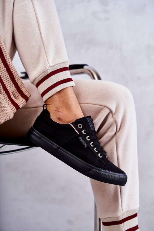 sapatos casuais Big Star KK274004 preto sapatos casuais Big Star KK274004 preto