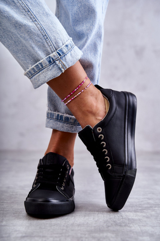 Sapatos casuais femininos Big Star KK274006 pretos