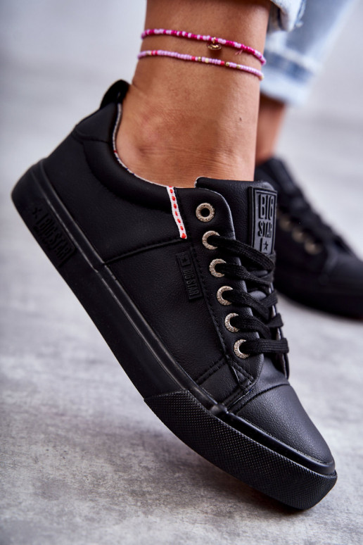 Sapatos casuais femininos Big Star KK274006 pretos